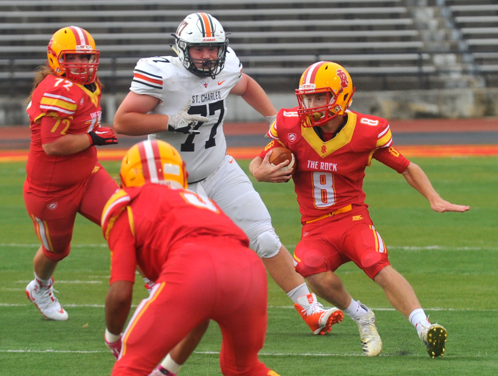 Rock Island vs St. Charles East football